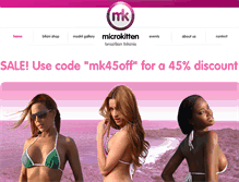 Tablet Screenshot of microkitten.com